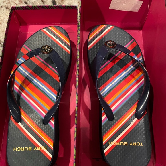 Tory Burch Wedge Sandals - Picture 3 of 5